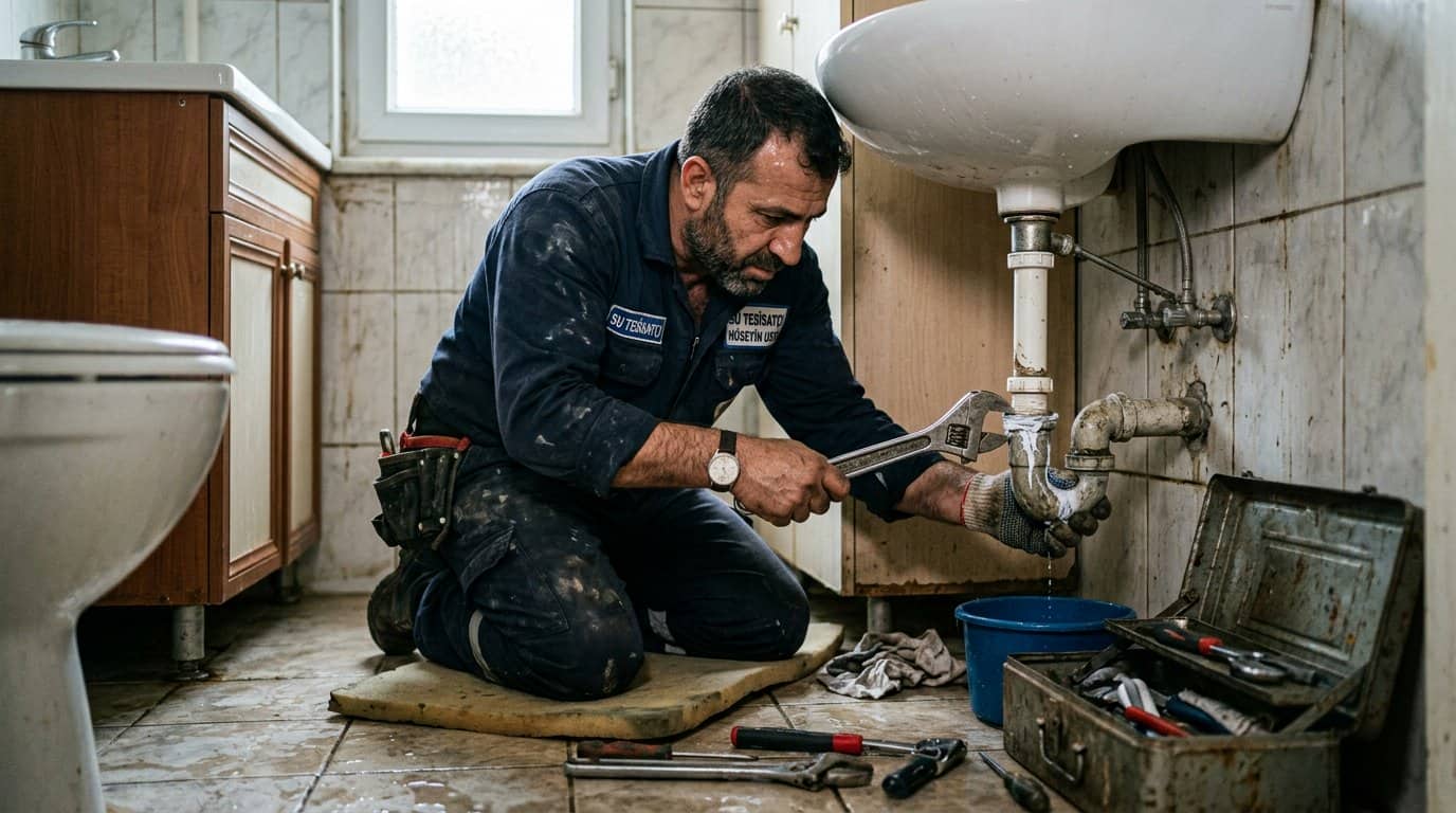Pimas Tikanikligi Acma - tesisat hizmeti ve gider kontrolü