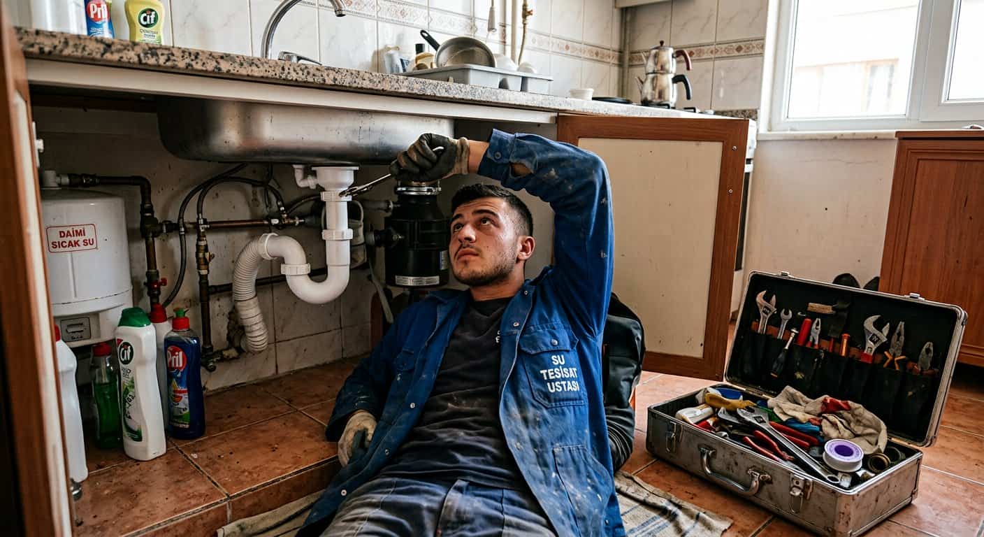 Mutfak Evyesi Gider Açma - Uygun Su Tesisat Ustası